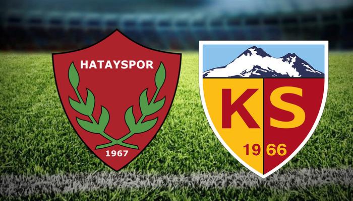 HATAYSPOR KAYSERİSPOR MAÇI CANLI İZLE! Hatayspor Kayserispor maçı ne zaman, saat kaçta, hangi kanalda?Spor Toto Süper Lig