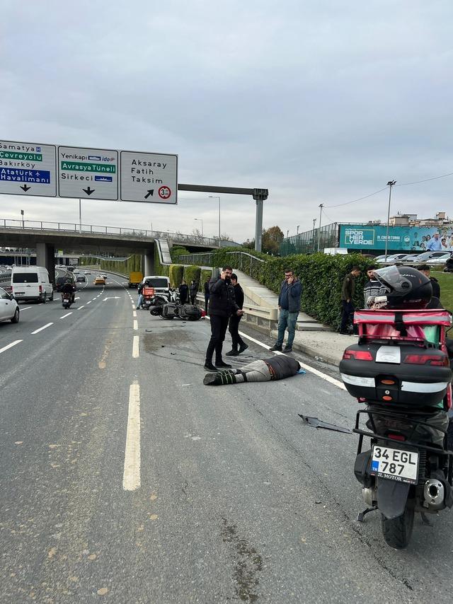 Somalili cumhurbaşkanının oğlunun kazaya karıştığı motosikletli kurye_9120_dhaphoto4