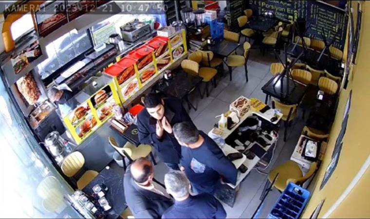 Emniyet müdüründen eski polise darp… Saldırı görüntüleri kamerada!