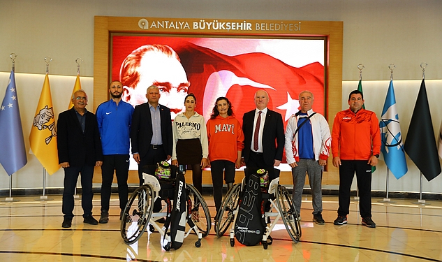Büyükşehir Belediyesi engelli milli sporculara ekipman desteği sağladı – SPOR