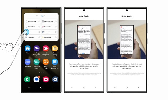 Samsung Galaxy kullanıcıları, Try Galaxy uygulamasıyla Galaxy AI özelliklerini keşfediyor – TEKNOLOJİ