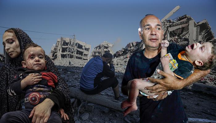 İsrail zulmü hız kesmeden devam ediyor! Refah’a işgal planı devrede: 1 milyondan Filistinli tehlike altında!