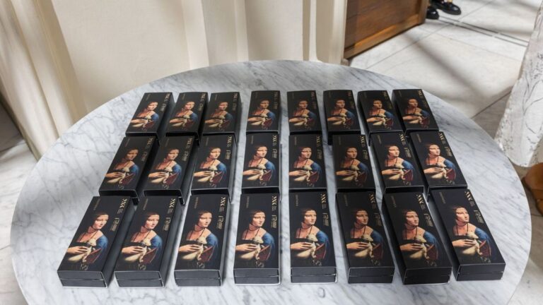 Sanatseverler da Vinci’nin “Erminli Kadın” tablosunu koku yoluyla deneyimleyebilecek