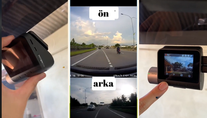 Araç sahiplerinin favorisi! Güvenliğinizi artıracak çok satan o araç içi kamerayı inceledik