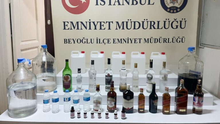 İstanbul'daki dükkanında sahte alkol üreten “sucu” tutuklandı