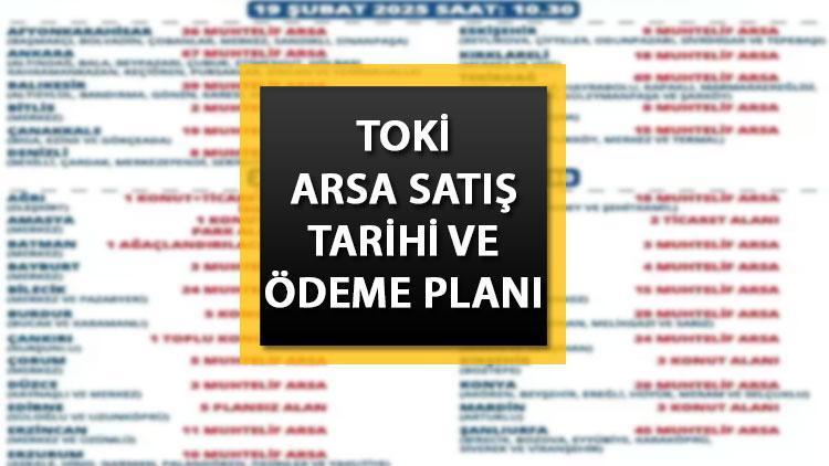Toki Arazi Satış Takvimi ve Ödeme Planı 2025 || Toki arazisinin satışı ne zaman ve hangi illerde? 50 ilde 834 Toki arazi ödeme planı için ödeme planı ne olacak?