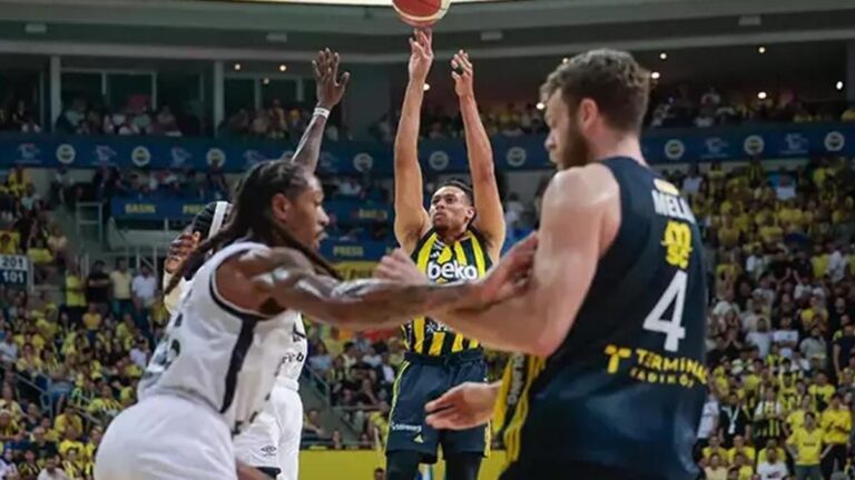 Basketbol Süper Ligi’nde şampiyon Fenerbahçe Beko! Finalde Beşiktaş Fibabanka’yı yendi