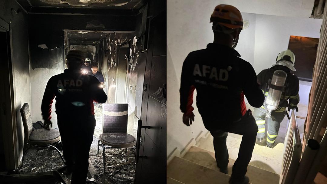 Apartmanda yangın felaketi: 1 ölü, 14 kişi dumandan etkilendi 2