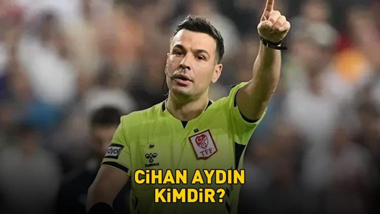 Galatasaray-Trabzonspor maçının hakemi Cihan Aydın kimdir? Hakem Cihan Aydın nereli ve kaç yaşında?